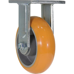 Vestil - Standard Casters; Mount: With Holes ; Style: Rigid ; Wheel Diameter: 6 (Inch); Wheel Width: 2 (Inch); Overall Height (Inch): 7-1/2 ; Load Capacity (Lb.): 1500.000 - Exact Tool & Supply