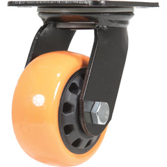 Vestil - Standard Casters; Mount: With Holes ; Style: Swivel ; Wheel Diameter: 4 (Inch); Wheel Width: 2 (Inch); Overall Height (Inch): 5-1/2 ; Load Capacity (Lb.): 594.000 - Exact Tool & Supply