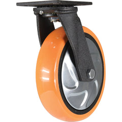 Vestil - Standard Casters; Mount: With Holes ; Style: Swivel ; Wheel Diameter: 8 (Inch); Wheel Width: 2 (Inch); Overall Height (Inch): 9-1/2 ; Load Capacity (Lb.): 925.000 - Exact Tool & Supply