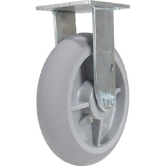 Vestil - Standard Casters; Mount: With Holes ; Style: Rigid ; Wheel Diameter: 8 (Inch); Wheel Width: 2 (Inch); Overall Height (Inch): 9-1/2 ; Load Capacity (Lb.): 675.000 - Exact Tool & Supply