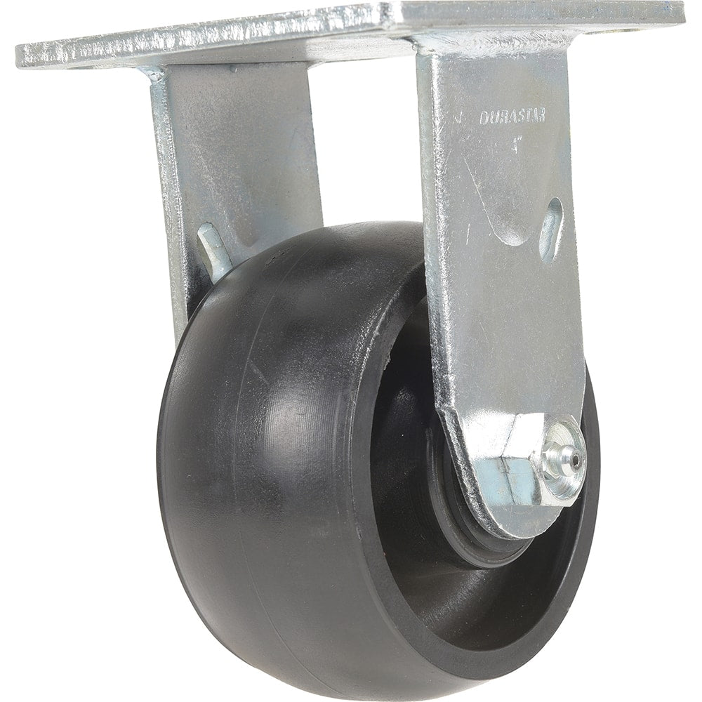 Vestil - Standard Casters; Mount: With Holes ; Style: Rigid ; Wheel Diameter: 4 (Inch); Wheel Width: 2 (Inch); Overall Height (Inch): 5-1/2 ; Load Capacity (Lb.): 800.000 - Exact Tool & Supply