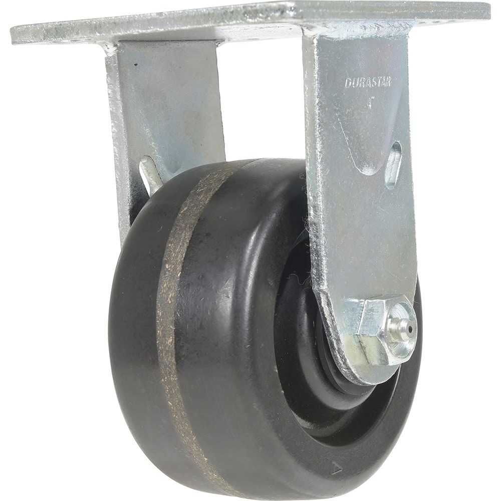 Vestil - Standard Casters; Mount: With Holes ; Style: Rigid ; Wheel Diameter: 4 (Inch); Wheel Width: 2 (Inch); Overall Height (Inch): 5-1/2 ; Load Capacity (Lb.): 800.000 - Exact Tool & Supply