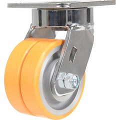 Vestil - Standard Casters; Mount: With Holes ; Style: Swivel ; Wheel Diameter: 4 (Inch); Wheel Width: 2 (Inch); Overall Height (Inch): 5-1/2 ; Load Capacity (Lb.): 1000.000 - Exact Tool & Supply