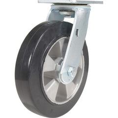 Vestil - Standard Casters; Mount: With Holes ; Style: Swivel ; Wheel Diameter: 8 (Inch); Wheel Width: 2 (Inch); Overall Height (Inch): 9-1/2 ; Load Capacity (Lb.): 881.000 - Exact Tool & Supply