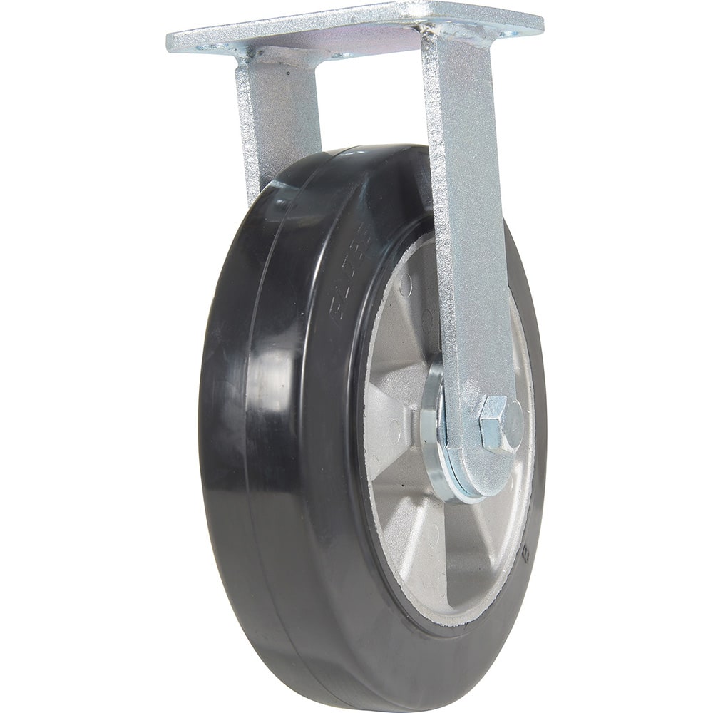 Vestil - Standard Casters; Mount: With Holes ; Style: Rigid ; Wheel Diameter: 8 (Inch); Wheel Width: 2 (Inch); Overall Height (Inch): 9-1/2 ; Load Capacity (Lb.): 881.000 - Exact Tool & Supply