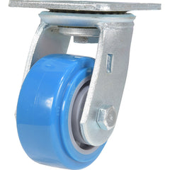 Vestil - Standard Casters; Mount: With Holes ; Style: Swivel ; Wheel Diameter: 4 (Inch); Wheel Width: 2 (Inch); Overall Height (Inch): 5-3/4 ; Load Capacity (Lb.): 617.000 - Exact Tool & Supply