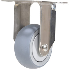 Vestil - Standard Casters; Mount: With Holes ; Style: Rigid ; Wheel Diameter: 3 (Inch); Wheel Width: 1-1/4 (Inch); Overall Height (Inch): 4-1/2 ; Load Capacity (Lb.): 225.000 - Exact Tool & Supply