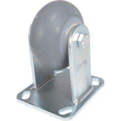 Vestil - Standard Casters; Mount: With Holes ; Style: Rigid ; Wheel Diameter: 4 (Inch); Wheel Width: 2 (Inch); Overall Height (Inch): 5-1/2 ; Load Capacity (Lb.): 485.000 - Exact Tool & Supply