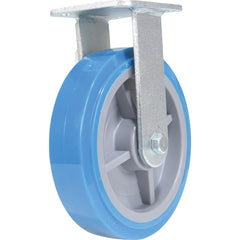 Vestil - Standard Casters; Mount: With Holes ; Style: Rigid ; Wheel Diameter: 8 (Inch); Wheel Width: 2 (Inch); Overall Height (Inch): 9-9/16 ; Load Capacity (Lb.): 925.000 - Exact Tool & Supply