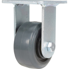 Vestil - Standard Casters; Mount: With Holes ; Style: Rigid ; Wheel Diameter: 4 (Inch); Wheel Width: 2 (Inch); Overall Height (Inch): 5-5/8 ; Load Capacity (Lb.): 551.000 - Exact Tool & Supply
