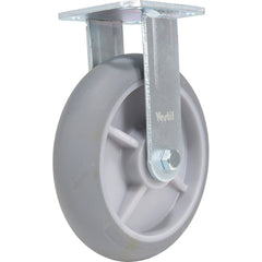 Vestil - Standard Casters; Mount: With Holes ; Style: Rigid ; Wheel Diameter: 8 (Inch); Wheel Width: 2 (Inch); Overall Height (Inch): 9-1/2 ; Load Capacity (Lb.): 705.000 - Exact Tool & Supply