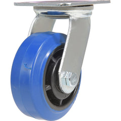 Vestil - Standard Casters; Mount: With Holes ; Style: Swivel ; Wheel Diameter: 5 (Inch); Wheel Width: 2 (Inch); Overall Height (Inch): 6-1/2 ; Load Capacity (Lb.): 550.000 - Exact Tool & Supply