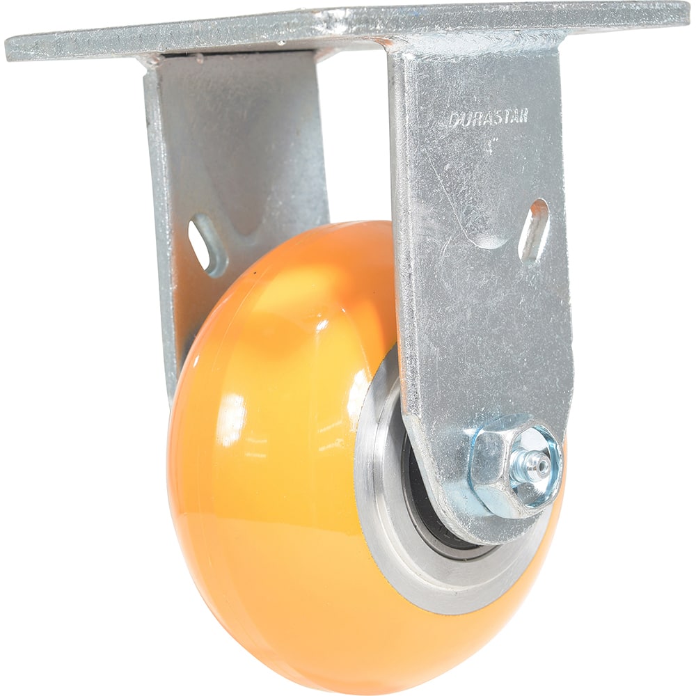 Vestil - Standard Casters; Mount: With Holes ; Style: Rigid ; Wheel Diameter: 4 (Inch); Wheel Width: 2 (Inch); Overall Height (Inch): 5-3/4 ; Load Capacity (Lb.): 1000.000 - Exact Tool & Supply
