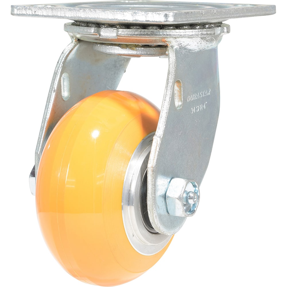 Vestil - Standard Casters; Mount: With Holes ; Style: Swivel ; Wheel Diameter: 4 (Inch); Wheel Width: 2 (Inch); Overall Height (Inch): 5-3/4 ; Load Capacity (Lb.): 1000.000 - Exact Tool & Supply