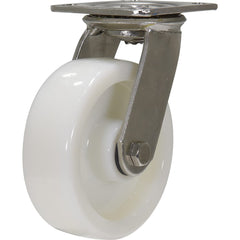 Vestil - Standard Casters; Mount: With Holes ; Style: Swivel ; Wheel Diameter: 6 (Inch); Wheel Width: 2 (Inch); Overall Height (Inch): 7-31/64 ; Load Capacity (Lb.): 1764.000 - Exact Tool & Supply