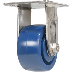 Vestil - Standard Casters; Mount: With Holes ; Style: Rigid ; Wheel Diameter: 4 (Inch); Wheel Width: 2 (Inch); Overall Height (Inch): 5-3/4 ; Load Capacity (Lb.): 800.000 - Exact Tool & Supply