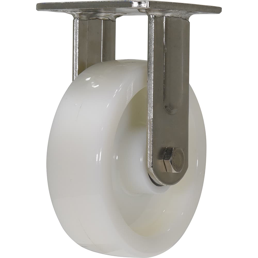 Vestil - Standard Casters; Mount: With Holes ; Style: Rigid ; Wheel Diameter: 6 (Inch); Wheel Width: 2 (Inch); Overall Height (Inch): 7-31/64 ; Load Capacity (Lb.): 1764.000 - Exact Tool & Supply