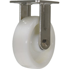 Vestil - Standard Casters; Mount: With Holes ; Style: Rigid ; Wheel Diameter: 6 (Inch); Wheel Width: 2 (Inch); Overall Height (Inch): 7-31/64 ; Load Capacity (Lb.): 1764.000 - Exact Tool & Supply