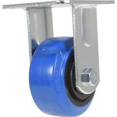 Vestil - Standard Casters; Mount: With Holes ; Style: Rigid ; Wheel Diameter: 4 (Inch); Wheel Width: 2 (Inch); Overall Height (Inch): 5-1/2 ; Load Capacity (Lb.): 550.000 - Exact Tool & Supply