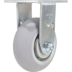 Vestil - Standard Casters; Mount: With Holes ; Style: Rigid ; Wheel Diameter: 5 (Inch); Wheel Width: 2 (Inch); Overall Height (Inch): 6-1/2 ; Load Capacity (Lb.): 500.000 - Exact Tool & Supply