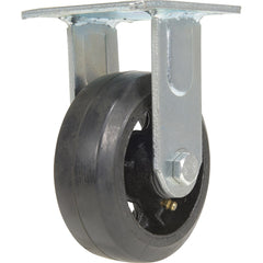 Vestil - Standard Casters; Mount: With Holes ; Style: Rigid ; Wheel Diameter: 5 (Inch); Wheel Width: 2 (Inch); Overall Height (Inch): 6-1/2 ; Load Capacity (Lb.): 440.000 - Exact Tool & Supply