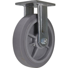 Vestil - Standard Casters; Mount: With Holes ; Style: Rigid ; Wheel Diameter: 8 (Inch); Wheel Width: 2 (Inch); Overall Height (Inch): 9-1/2 ; Load Capacity (Lb.): 675.000 - Exact Tool & Supply