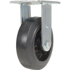 Vestil - Standard Casters; Mount: With Holes ; Style: Rigid ; Wheel Diameter: 6 (Inch); Wheel Width: 2 (Inch); Overall Height (Inch): 7-1/2 ; Load Capacity (Lb.): 507.000 - Exact Tool & Supply