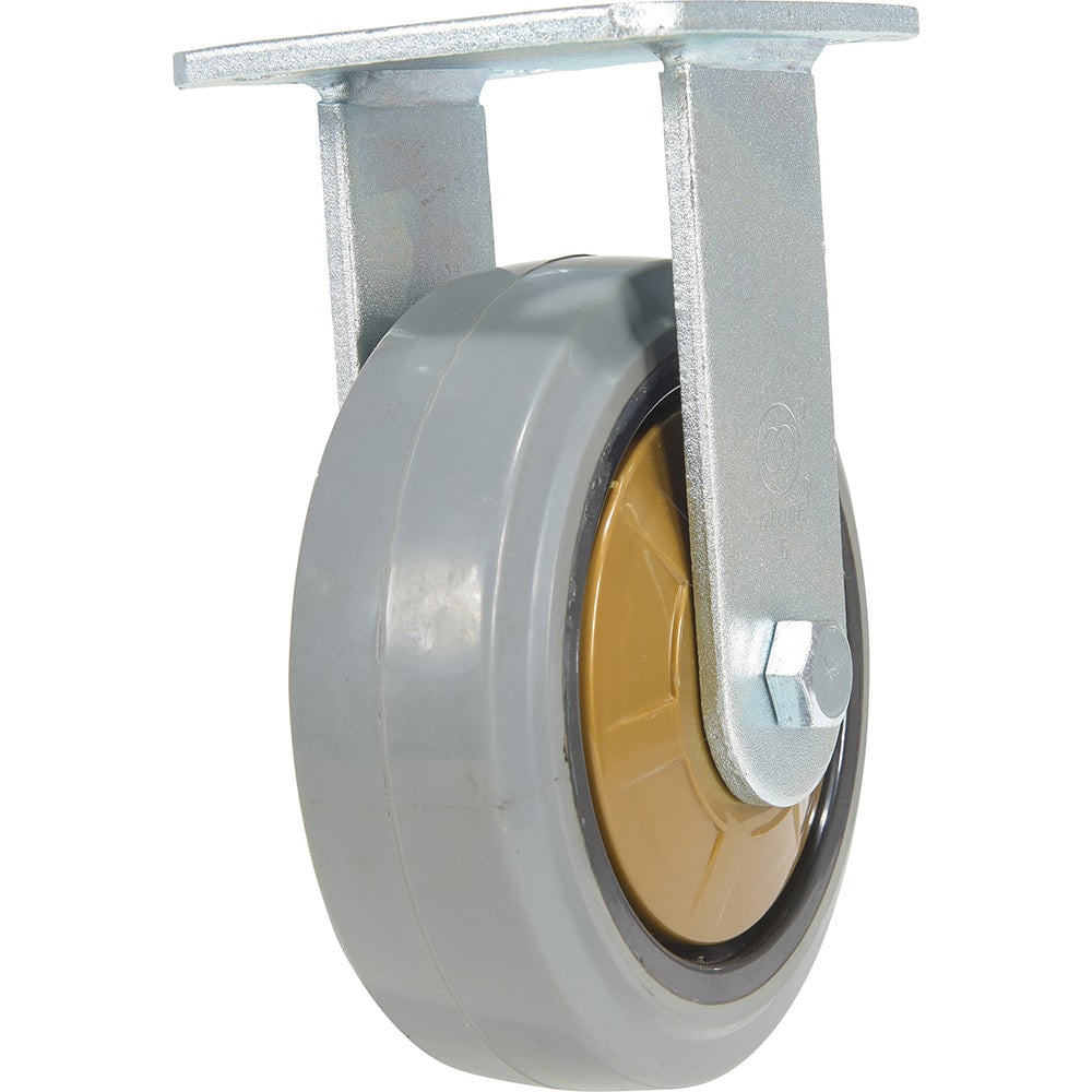 Vestil - Standard Casters; Mount: With Holes ; Style: Rigid ; Wheel Diameter: 6 (Inch); Wheel Width: 2 (Inch); Overall Height (Inch): 7-1/2 ; Load Capacity (Lb.): 771.000 - Exact Tool & Supply