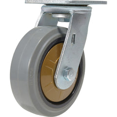 Vestil - Standard Casters; Mount: With Holes ; Style: Swivel ; Wheel Diameter: 6 (Inch); Wheel Width: 2 (Inch); Overall Height (Inch): 7-1/2 ; Load Capacity (Lb.): 771.000 - Exact Tool & Supply