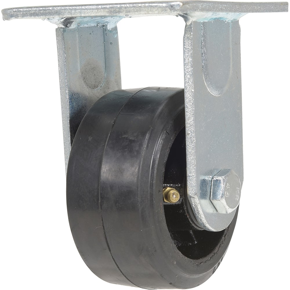 Vestil - Standard Casters; Mount: With Holes ; Style: Rigid ; Wheel Diameter: 4 (Inch); Wheel Width: 2 (Inch); Overall Height (Inch): 5-1/2 ; Load Capacity (Lb.): 396.000 - Exact Tool & Supply