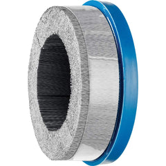 PFERD - Disc Brushes; Outside Diameter (Inch): 6 ; Grit: 320 ; Abrasive Material: Silicon Carbide ; Brush Type: Crimped ; Connector Type: Arbor ; Arbor Hole Size (Inch): 7/8 - Exact Tool & Supply