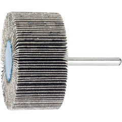 PFERD - Mounted Flap Wheels; Abrasive Type: Coated ; Outside Diameter (Inch): 1 ; Face Width (Inch): 1/2 ; Abrasive Material: Silicon Carbide ; Grit: 60 ; Mounting Type: 1/4" Shank - Exact Tool & Supply