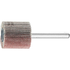 PFERD - Mounted Flap Wheels; Abrasive Type: Coated ; Outside Diameter (Inch): 1 ; Face Width (Inch): 1 ; Abrasive Material: Aluminum Oxide ; Grit: 240 ; Mounting Type: 1/8" Shank - Exact Tool & Supply