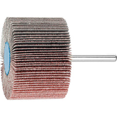 PFERD - Mounted Flap Wheels; Abrasive Type: Coated ; Outside Diameter (Inch): 2-1/2 ; Face Width (Inch): 1-1/2 ; Abrasive Material: Aluminum Oxide ; Grit: 40 ; Mounting Type: 1/4" Shank - Exact Tool & Supply