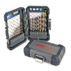 Mibro - Drill Bit Sets; System of Measurement: Inch ; Drill Bit Material: HSS; Carbide ; Drill Bit Set Type: Jobber Length Drill Bits; Twist Drill Bits ; Minimum Drill Bit Size (Decimal Inch): 0.0625 ; Minimum Drill Bit Size (Inch): 1/16 ; Maximum Drill - Exact Tool & Supply