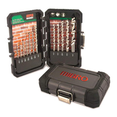 Mibro - Drill Bit Sets; System of Measurement: Inch ; Drill Bit Material: Carbide; Steel ; Drill Bit Set Type: Jobber Length Drill Bits ; Minimum Drill Bit Size (Decimal Inch): 0.1250 ; Minimum Drill Bit Size (Inch): 1/8 ; Maximum Drill Bit Size (Decimal - Exact Tool & Supply