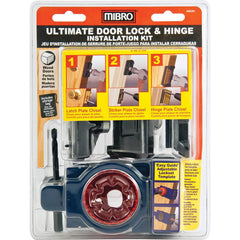 Mibro - Hole Saw Kits; Number of Hole Saws: 2 ; Saw Material: Carbon Steel ; Cutting Edge Style: Varied Toothing ; Kit Type: Door-Lock Installation ; Number of Pieces: 2.000 ; Material Application: Door-Lock Installation; Doors; Wood - Exact Tool & Supply