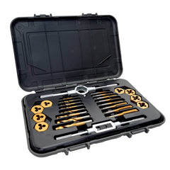 Mibro - Tap, Die & Drill Sets; Minimum Tap & Die Thread Size (Inch): 1 ; Maximum Tap & Die Thread Size (Inch): 1 ; Minimum Drill Size (Decimal Inch): 0.1065 ; Die Shape: Hex ; Adjustable Die: No ; Adjustable Die: No - Exact Tool & Supply