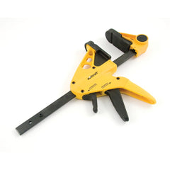 Mibro - Bar Clamps; Maximum Capacity (Inch): 3.5 ; Throat Depth (Inch): 3-1/2 ; Clamping Pressure (Lb.): 220.00 ; Maximum Spread (Inch): 14 ; Rail Material: Steel ; Throat Depth (Decimal Inch): 3-1/2 - Exact Tool & Supply