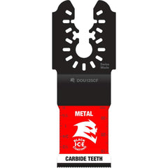 Freud - Rotary & Multi-Tool Accessories; Accessory Type: Oscillating Blade ; For Use With: Multi-Tools ; Cutting Diameter (Inch): 1.25 ; Head Material: Carbide - Exact Tool & Supply