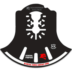 Freud - Rotary & Multi-Tool Accessories; Accessory Type: Oscillating Blade ; For Use With: Multi-Tools ; Cutting Diameter (Inch): 3.5 ; Head Material: Bi-Metal - Exact Tool & Supply