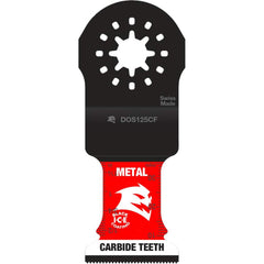 Freud - Rotary & Multi-Tool Accessories; Accessory Type: Oscillating Blade ; For Use With: Multi-Tools ; Cutting Diameter (Inch): 1.25 ; Head Material: Carbide - Exact Tool & Supply