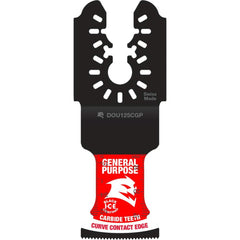 Freud - Rotary & Multi-Tool Accessories; Accessory Type: Oscillating Blade ; For Use With: Multi-Tools ; Cutting Diameter (Inch): 1.25 ; Head Material: Carbide - Exact Tool & Supply