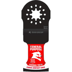 Freud - Rotary & Multi-Tool Accessories; Accessory Type: Oscillating Blade ; For Use With: Multi-Tools ; Cutting Diameter (Inch): 1.25 ; Head Material: Carbide - Exact Tool & Supply
