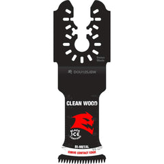 Freud - Rotary & Multi-Tool Accessories; Accessory Type: Oscillating Blade ; For Use With: Multi-Tool ; Cutting Diameter (Inch): 1.25 ; Head Material: Bi-Metal - Exact Tool & Supply