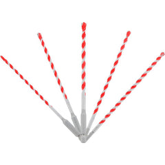 Freud - Drill Bit Sets; System of Measurement: Inch ; Drill Bit Material: Carbide ; Drill Bit Set Type: Hammer Drill Bits ; Minimum Drill Bit Size (Inch): 5/32 ; Maximum Drill Bit Size (Inch): 3/8 ; Drill Point Angle: 118 - Exact Tool & Supply