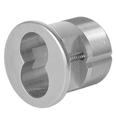 Corbin Russwin - Cylinders; Type: Rim ; Keying: Less Core ; Number of Pins: 6 ; Material: Brass ; Finish/Coating: Satin Chrome - Exact Tool & Supply
