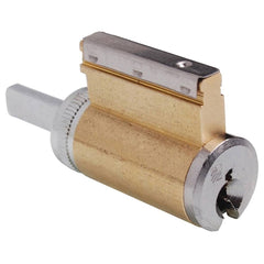Corbin Russwin - Cylinders; Type: Conventional Core ; Keying: 59A1 Keyway ; Number of Pins: 6 ; Material: Brass ; Finish/Coating: Satin Chrome - Exact Tool & Supply