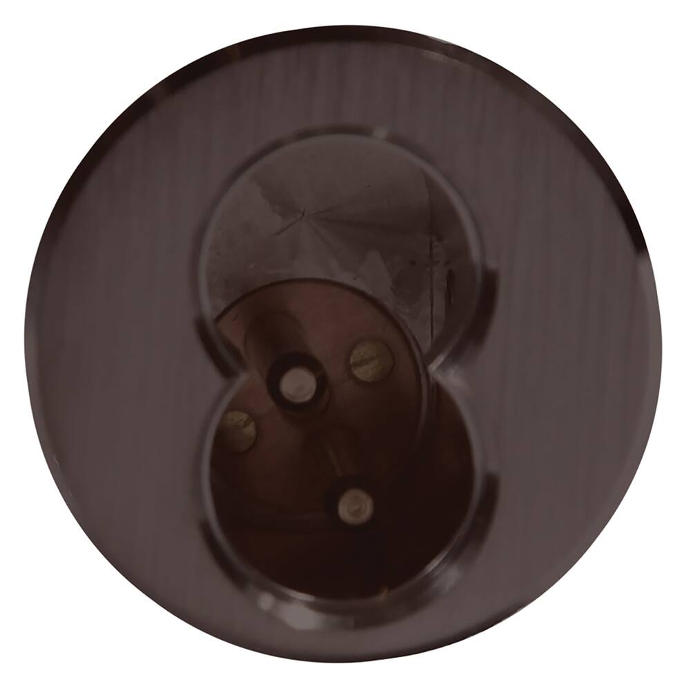 Arrow Lock - Cylinders; Type: Mortise ; Keying: Less Core ; Number of Pins: 7 ; Material: Brass ; Finish/Coating: Oil Rubbed Bronze - Exact Tool & Supply