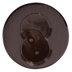 Arrow Lock - Cylinders; Type: Mortise ; Keying: Less Core ; Number of Pins: 7 ; Material: Brass ; Finish/Coating: Oil Rubbed Bronze - Exact Tool & Supply